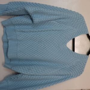 Light Blue Knit Sweater